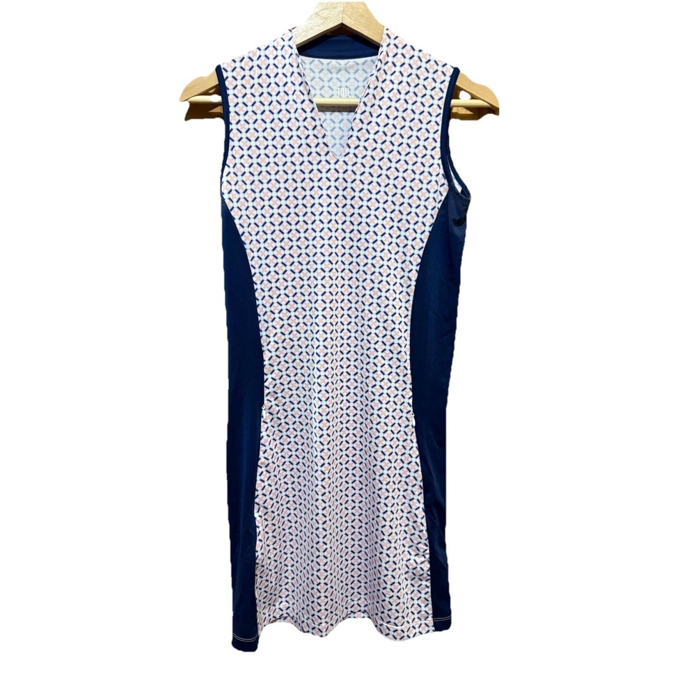 TAIL Rubylou Activewear Golf Dress w Pockets Pickleball Multicolor Size XXS EUC